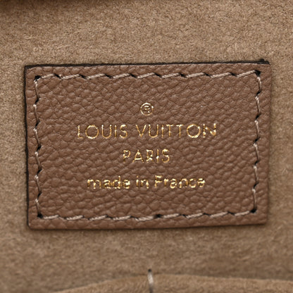 Louis Vuitton Calfskin Snakeskin Very Zipped Tote Taupe 6 of 9