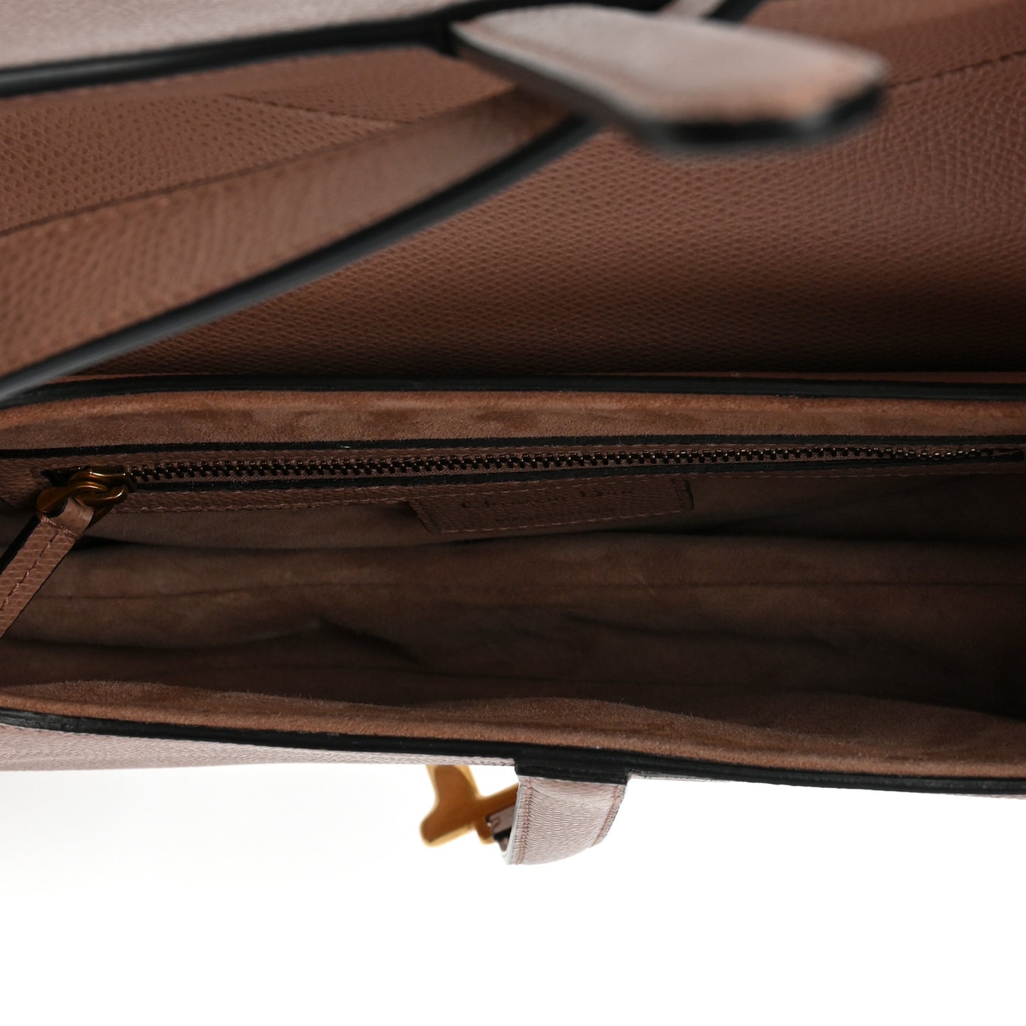 Grained Calfskin Saddle Bag Fard