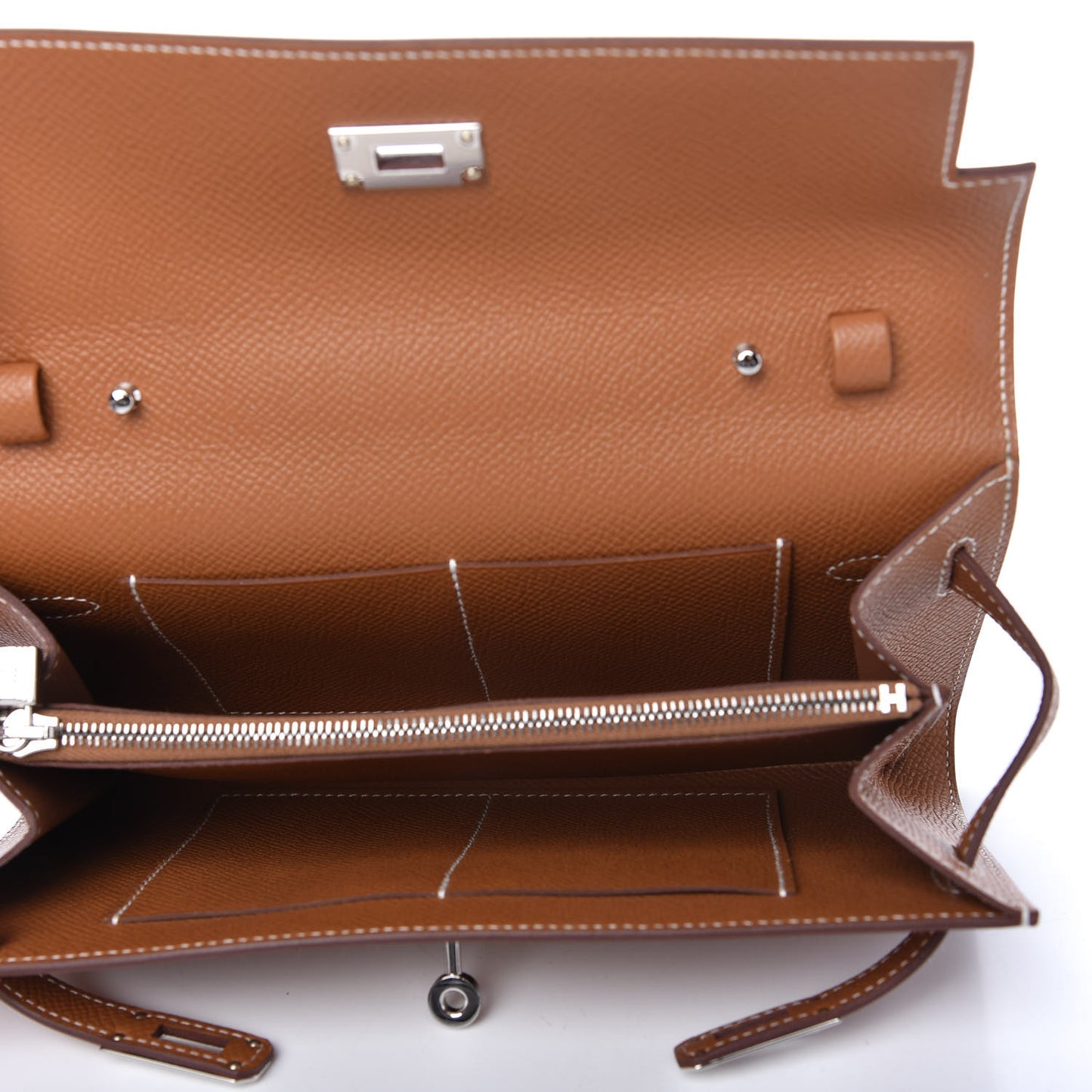 Epsom Kelly Wallet To Go Gold