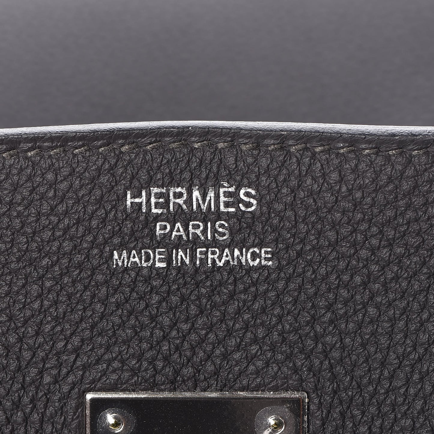 Lambskin Bi-Cabas Grey Cognac