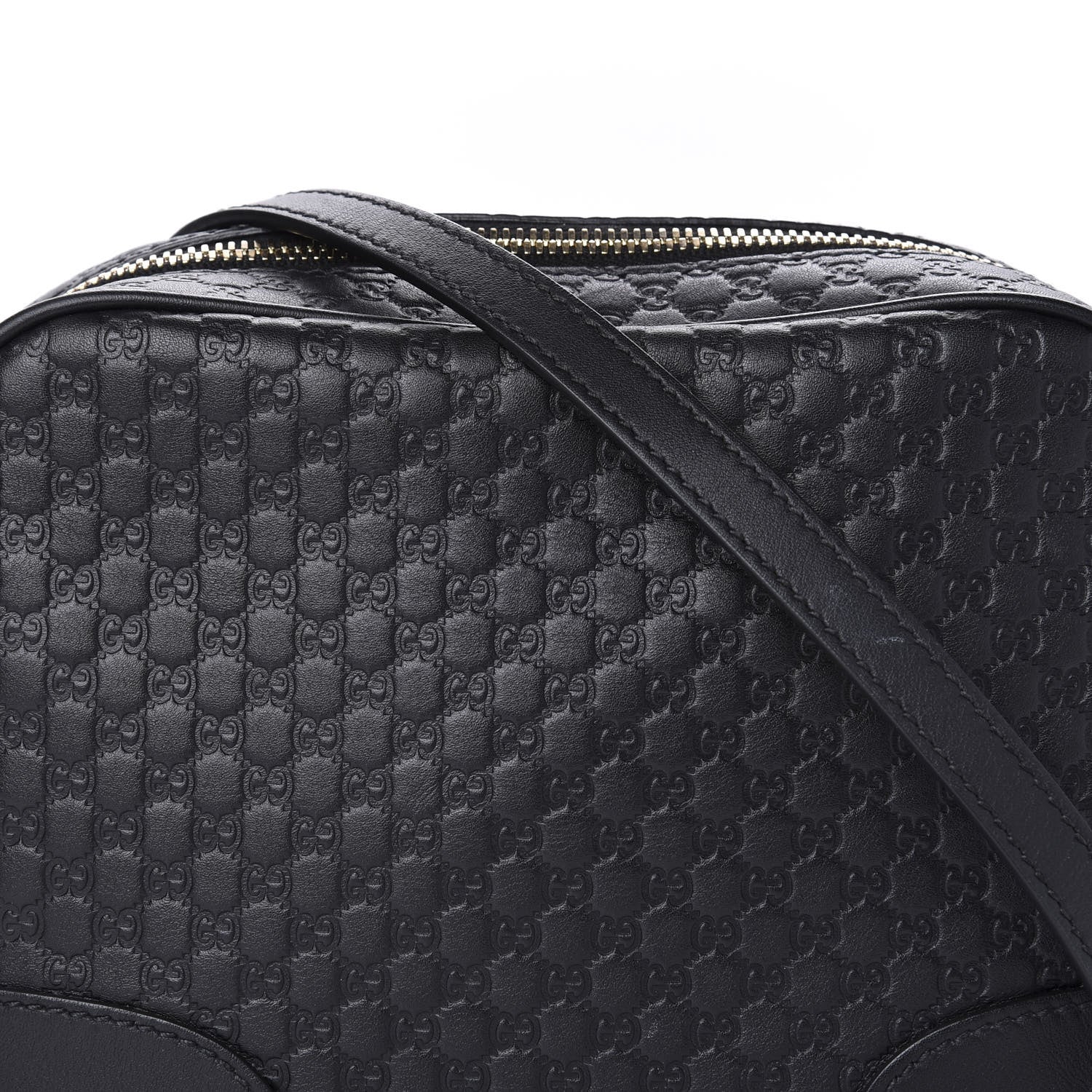 Gucci Microguccissima Mini Bree Messenger Bag Black 10 of 10