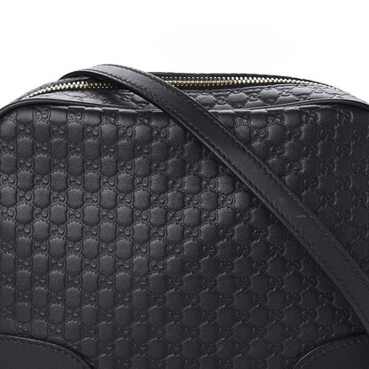 Gucci Microguccissima Mini Bree Messenger Bag Black 10 of 10