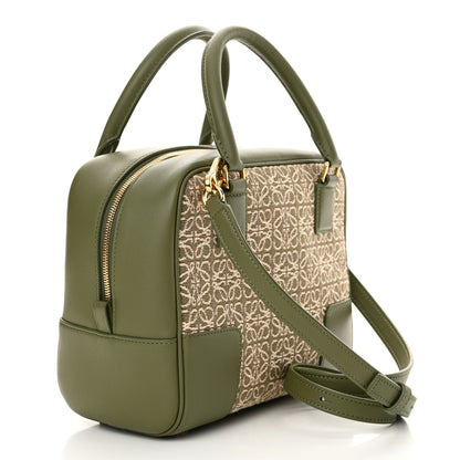 Loewe Jacquard Anagram Calfskin Amazona 19 Avocado Green 3 of 9
