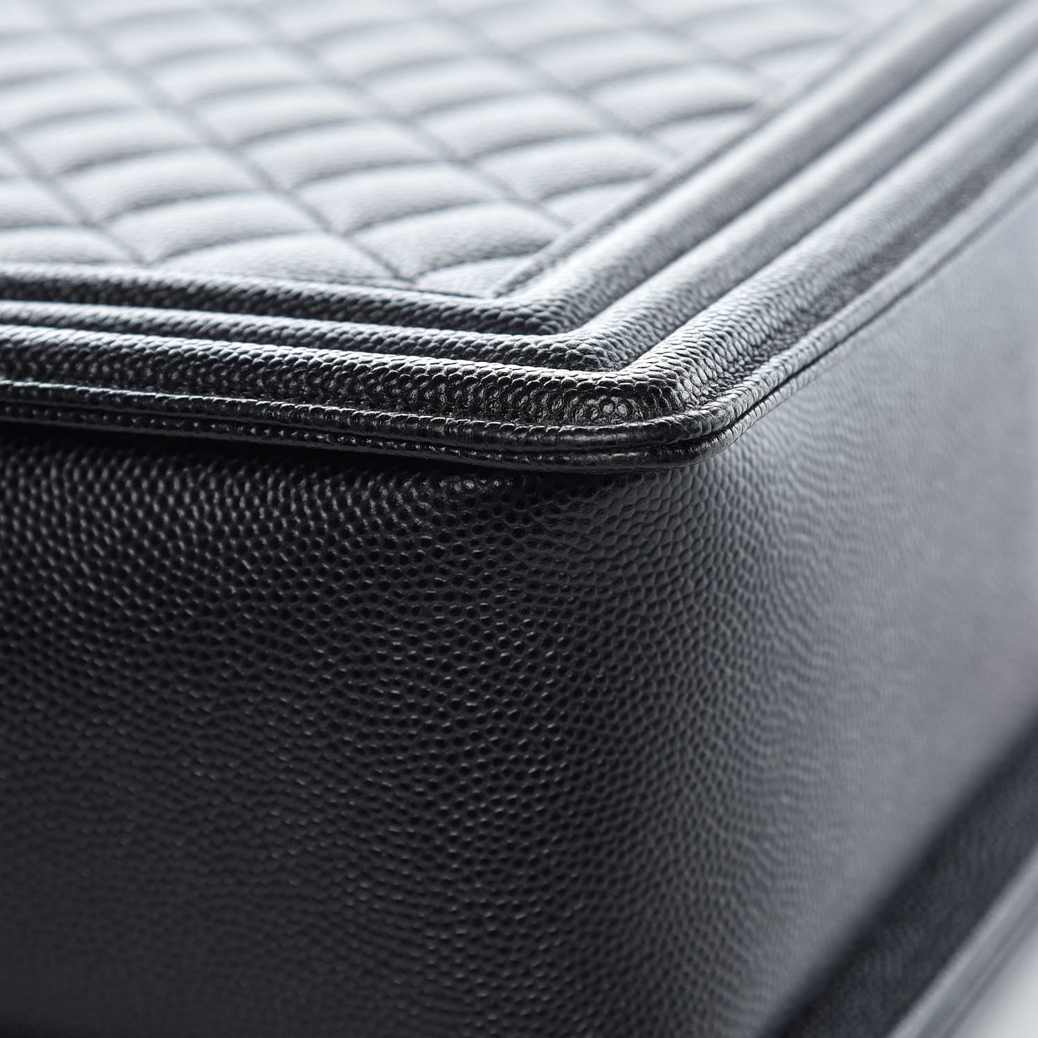 Chanel Caviar Quilted Large Boy Flap Black 9 of 12