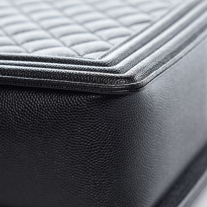 Chanel Caviar Quilted Large Boy Flap Black 9 of 12