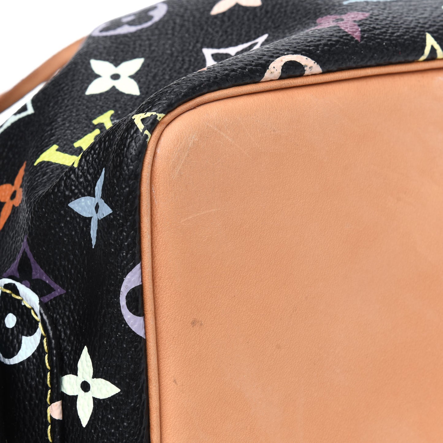 Monogram Multicolor Petit Noe Black