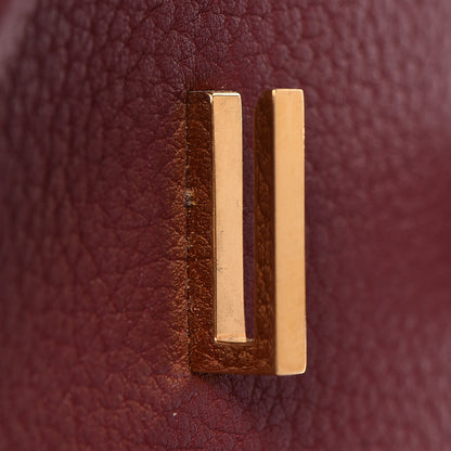 Hermes Fjord Birkin 35 Rouge H 23 of 37