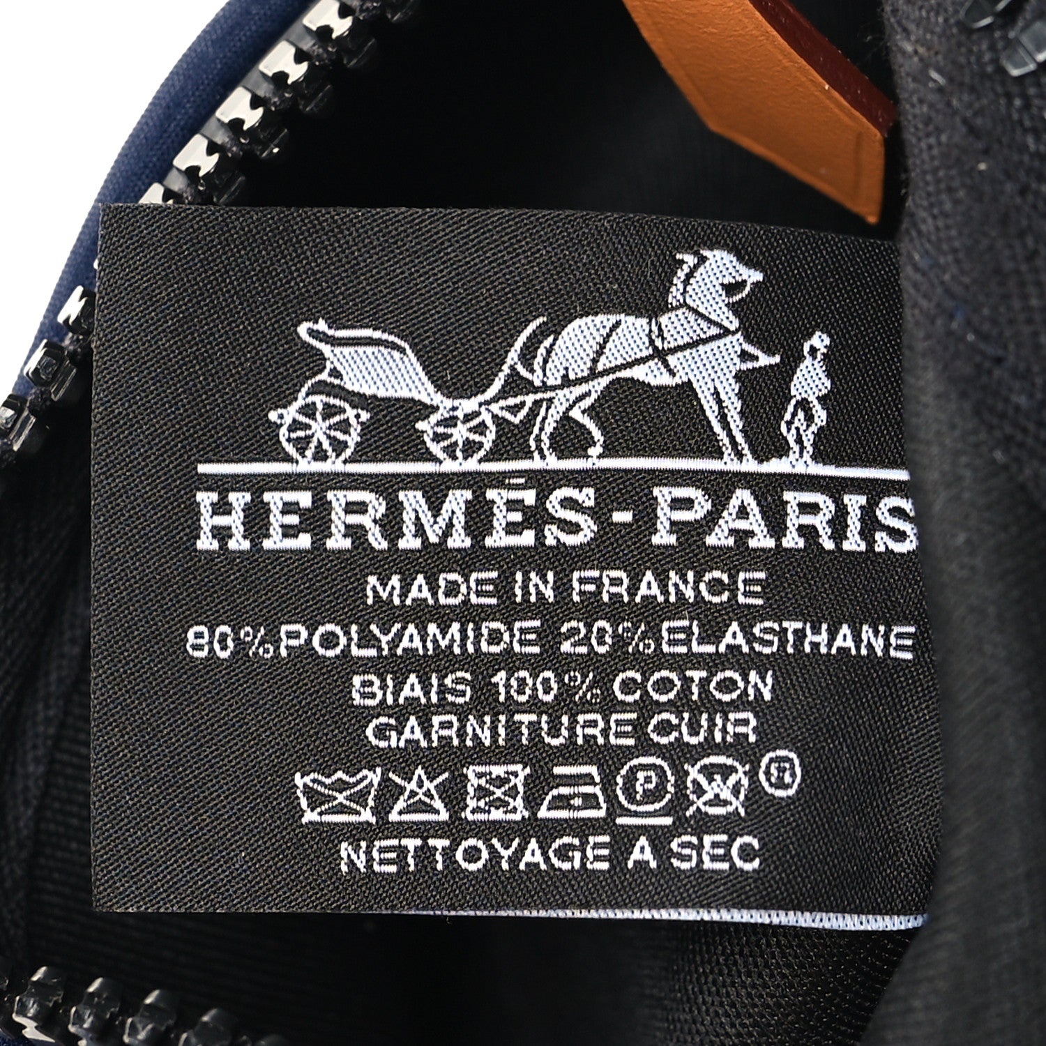 Hermes Neoprene Small Neobain Case Marine 6 of 9