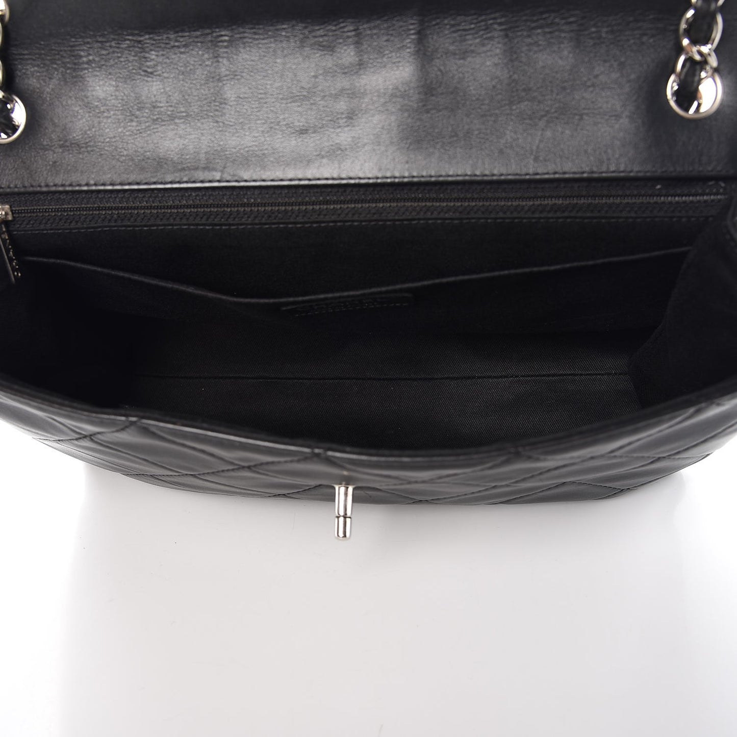 Calfskin Quilted In The Business Flap Black