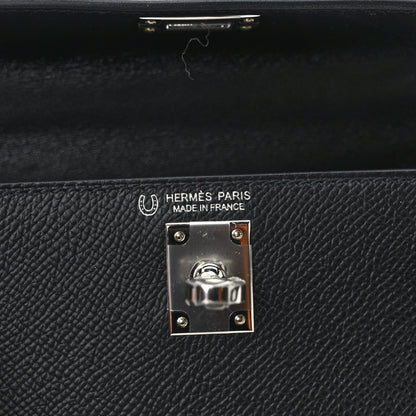 Hermes Epsom Horseshoe Mini Kelly Sellier 20 Black 7 of 11
