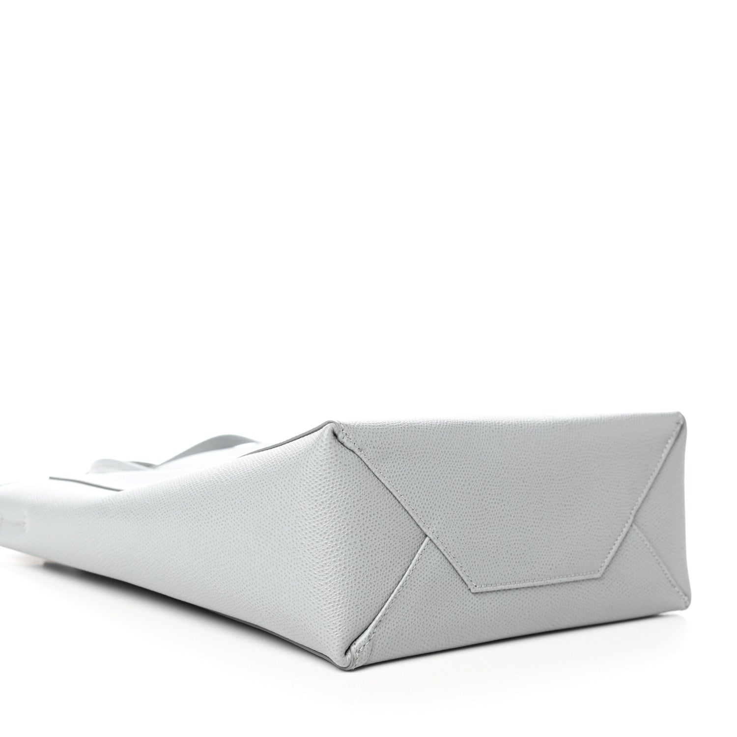 Celine Grained Calfskin Small Vertical Cabas Mineral 9 of 11