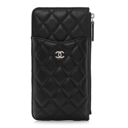 Chanel Caviar Quilted Classic iPhone Pouch Black 2 of 17