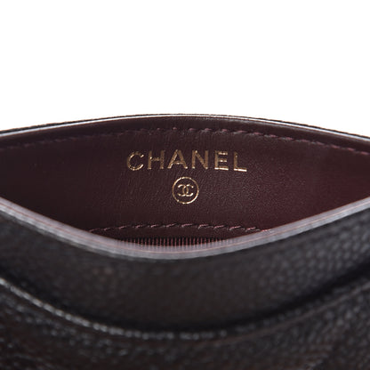 Chanel Caviar Quilted Card Holder Black 6 of 9