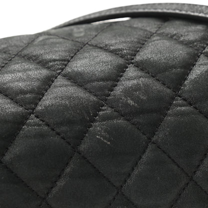 Chanel Iridescent Calfskin Large Chic Quilt Flap Black 10 of 11