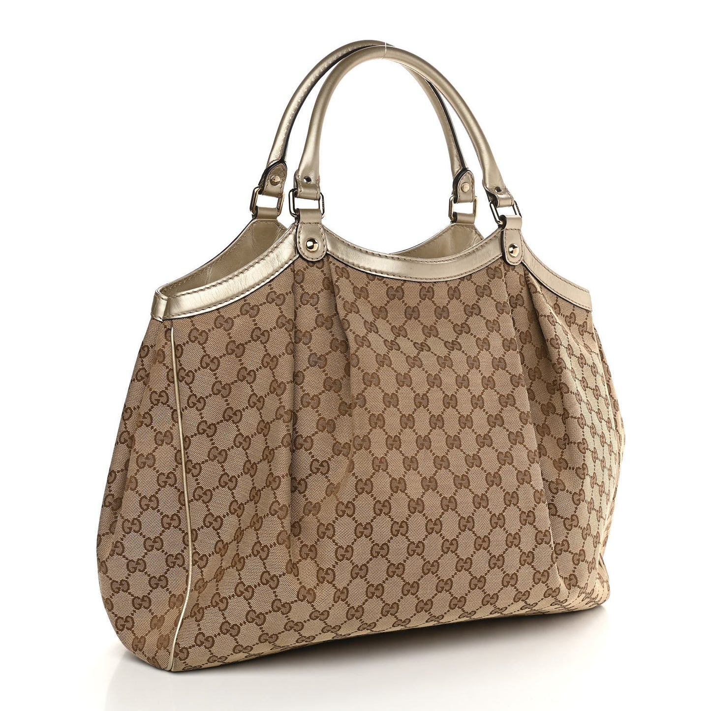 Monogram Large Sukey Tote Champagne