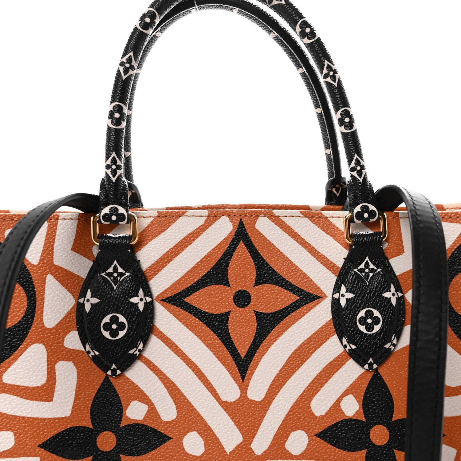 Louis Vuitton Monogram Giant Crafty Onthego GM Crème Caramel 7 of 9