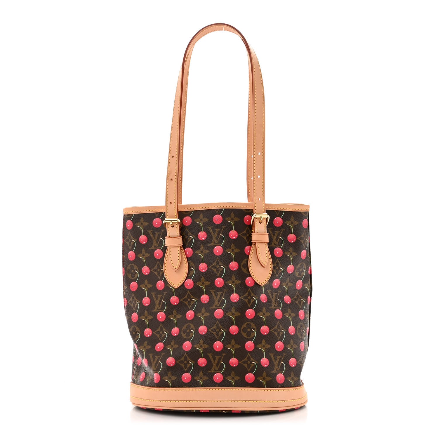 Louis Vuitton Monogram Cerises Bucket Bag 1 of 10