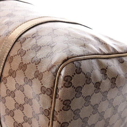 Gucci Crystal Monogram Medium Joy Boston Gold 18 of 26