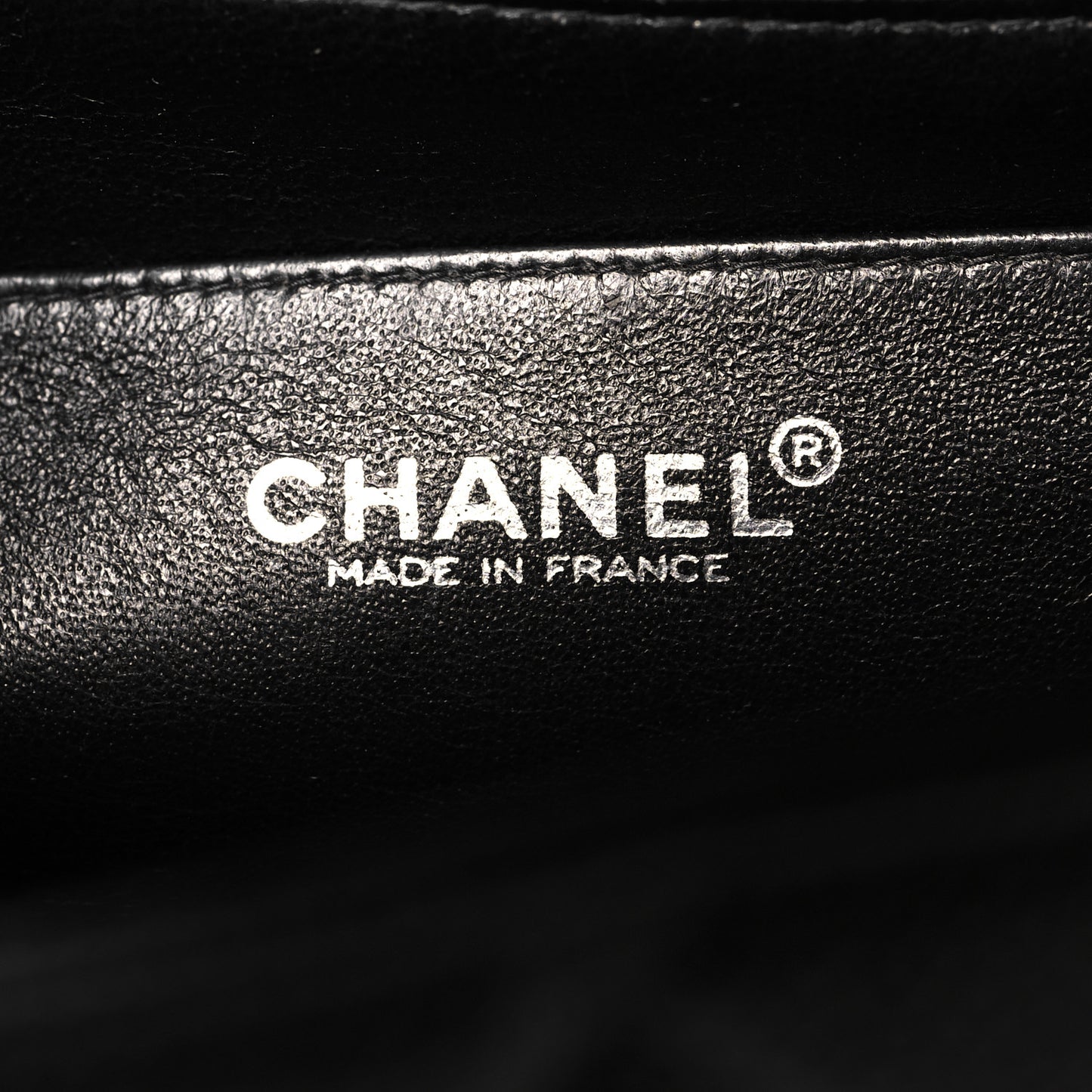 Caviar Jumbo Single Flap Black