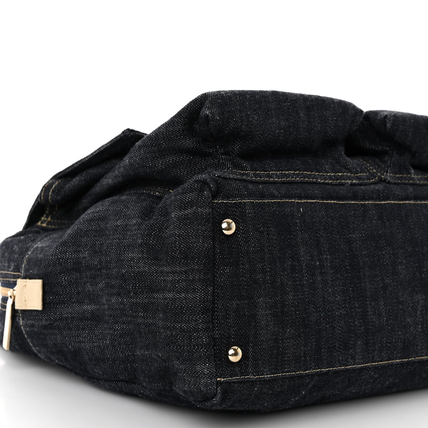 Chanel Denim CC Double Pocket Shoulder Bag 8 of 9