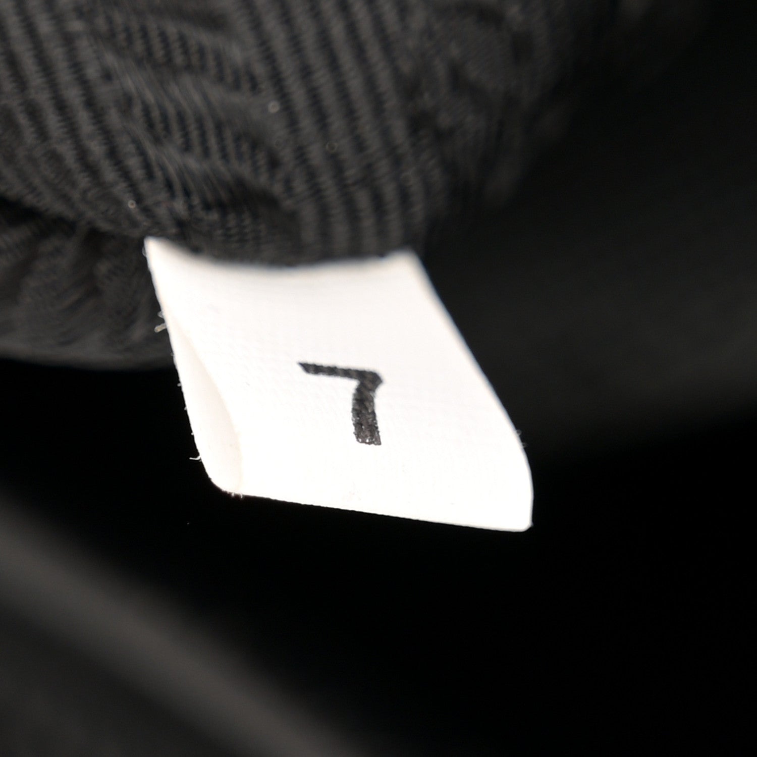 Prada Tessuto Nylon Saffiano Logo Messenger Bag Black 7 of 13