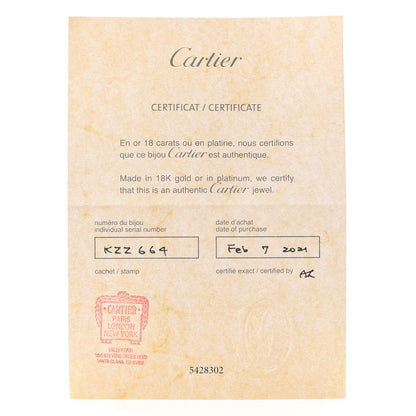 Cartier 18K Pink Gold 3.5mm LOVE Wedding Band Ring 51 5.75 5 of 6