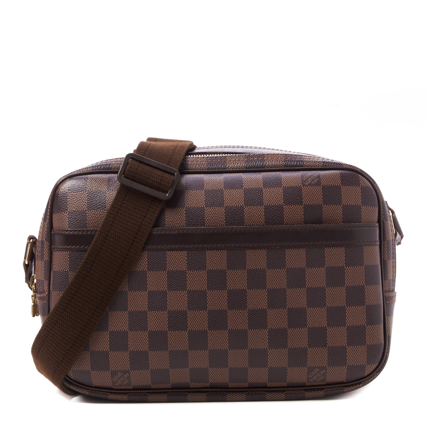 Louis Vuitton Damier Ebene Reporter PM 1 of 9