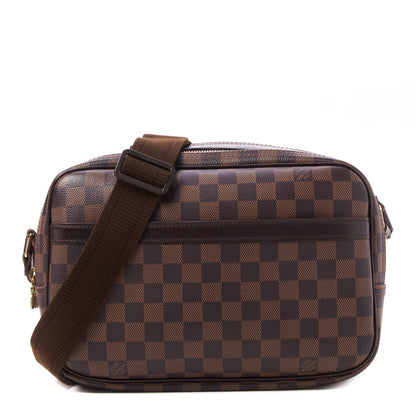 Louis Vuitton Damier Ebene Reporter PM 1 of 9