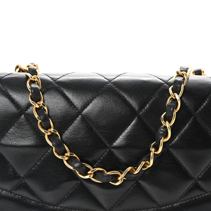Chanel Lambskin Quilted Small Single Flap Black 9 of 11