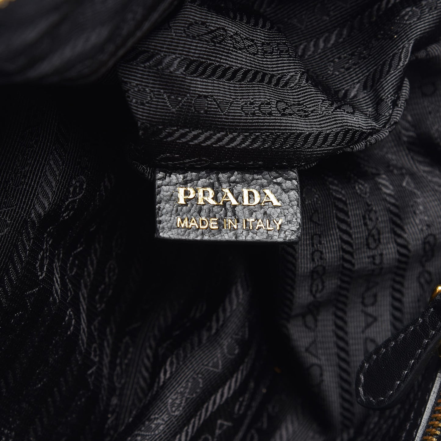 Nappa Antique Shoulder Bag Black