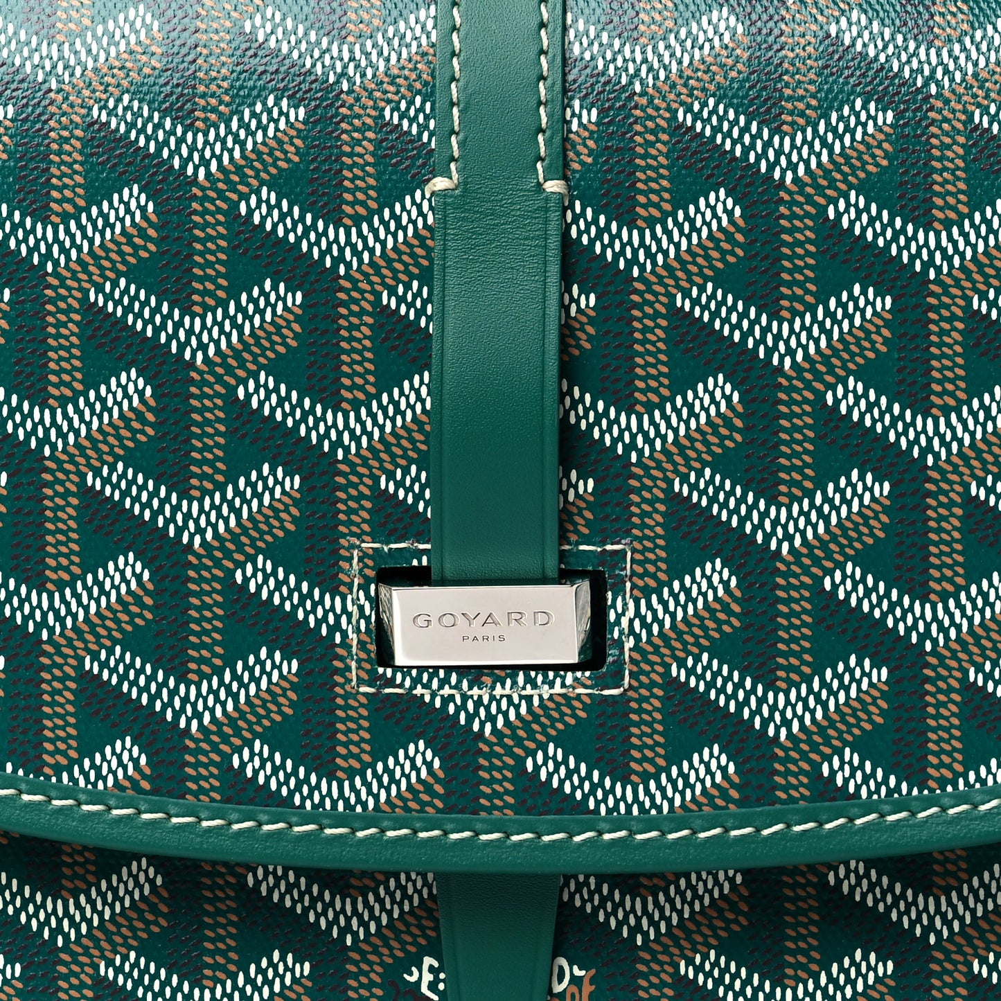 Goyardine Belvedere II PM Messenger Bag Green