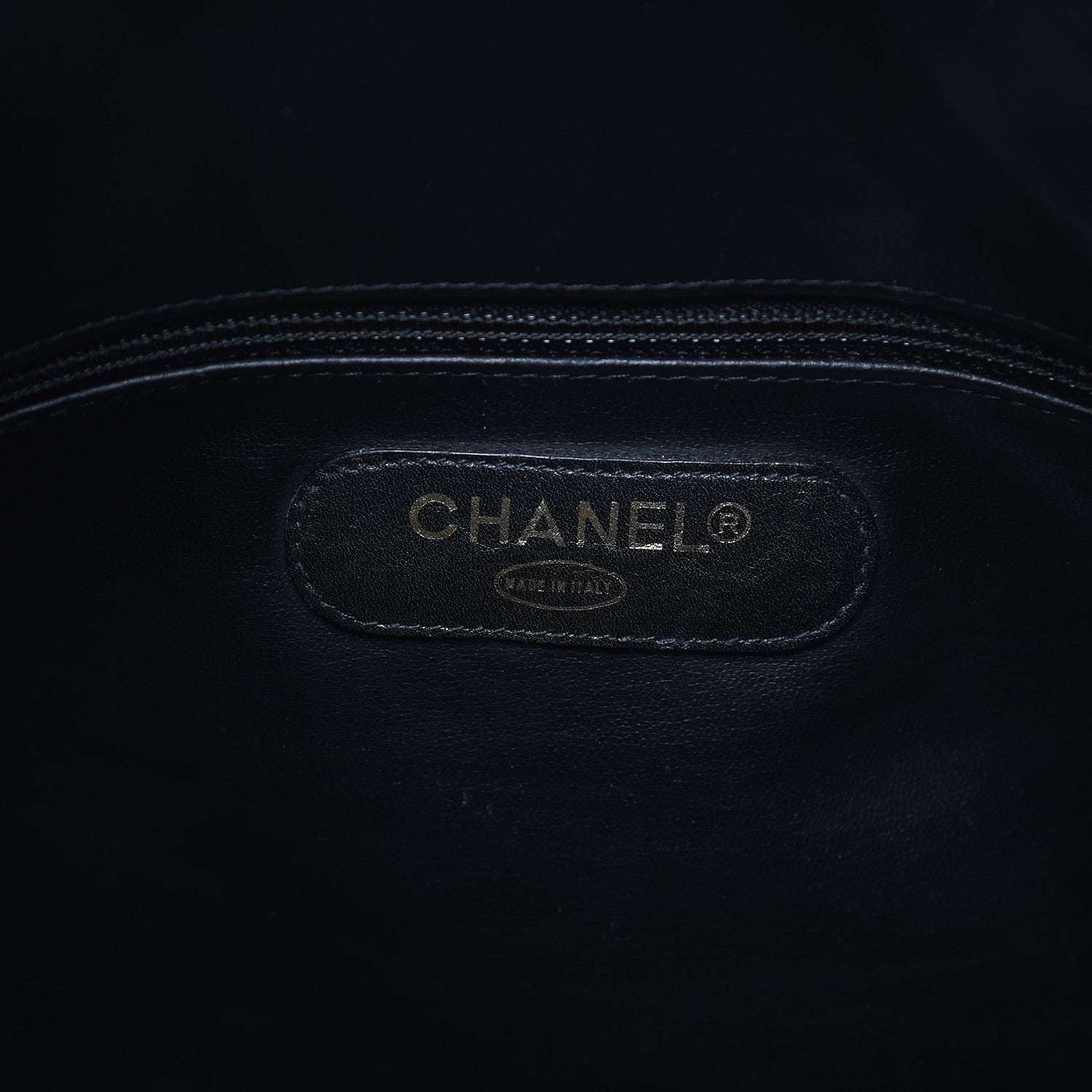Chanel Calfskin Stitched Duffel Bag Black 7 of 16