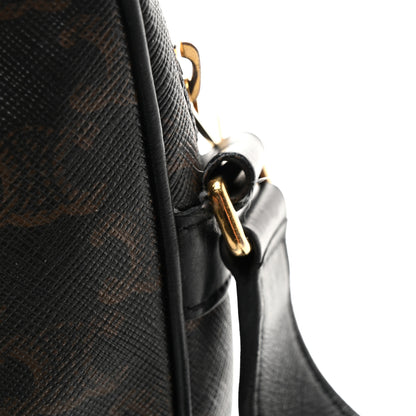 Celine Triomphe Canvas Medium Messenger Bag Black 12 of 13