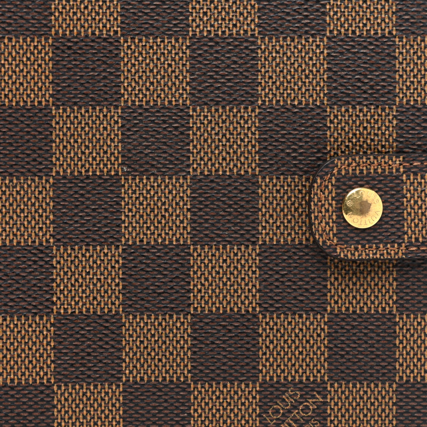 Damier Ebene Medium Ring Agenda Cover
