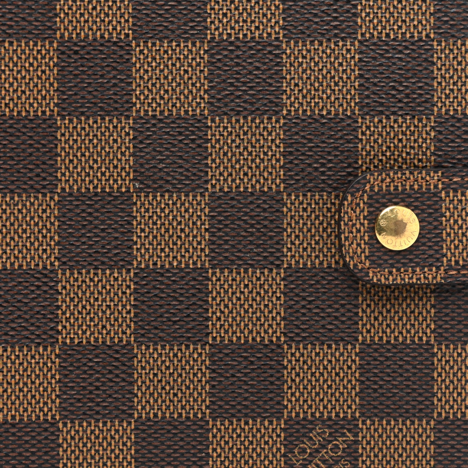 Louis Vuitton Damier Ebene Medium Ring Agenda Cover 7 of 9