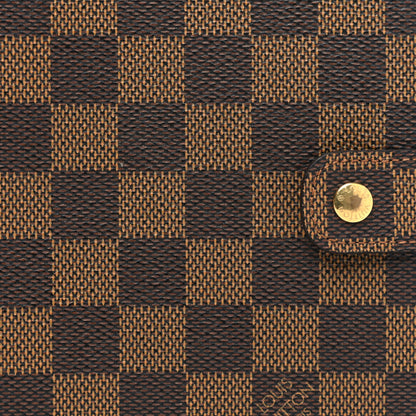 Louis Vuitton Damier Ebene Medium Ring Agenda Cover 7 of 9