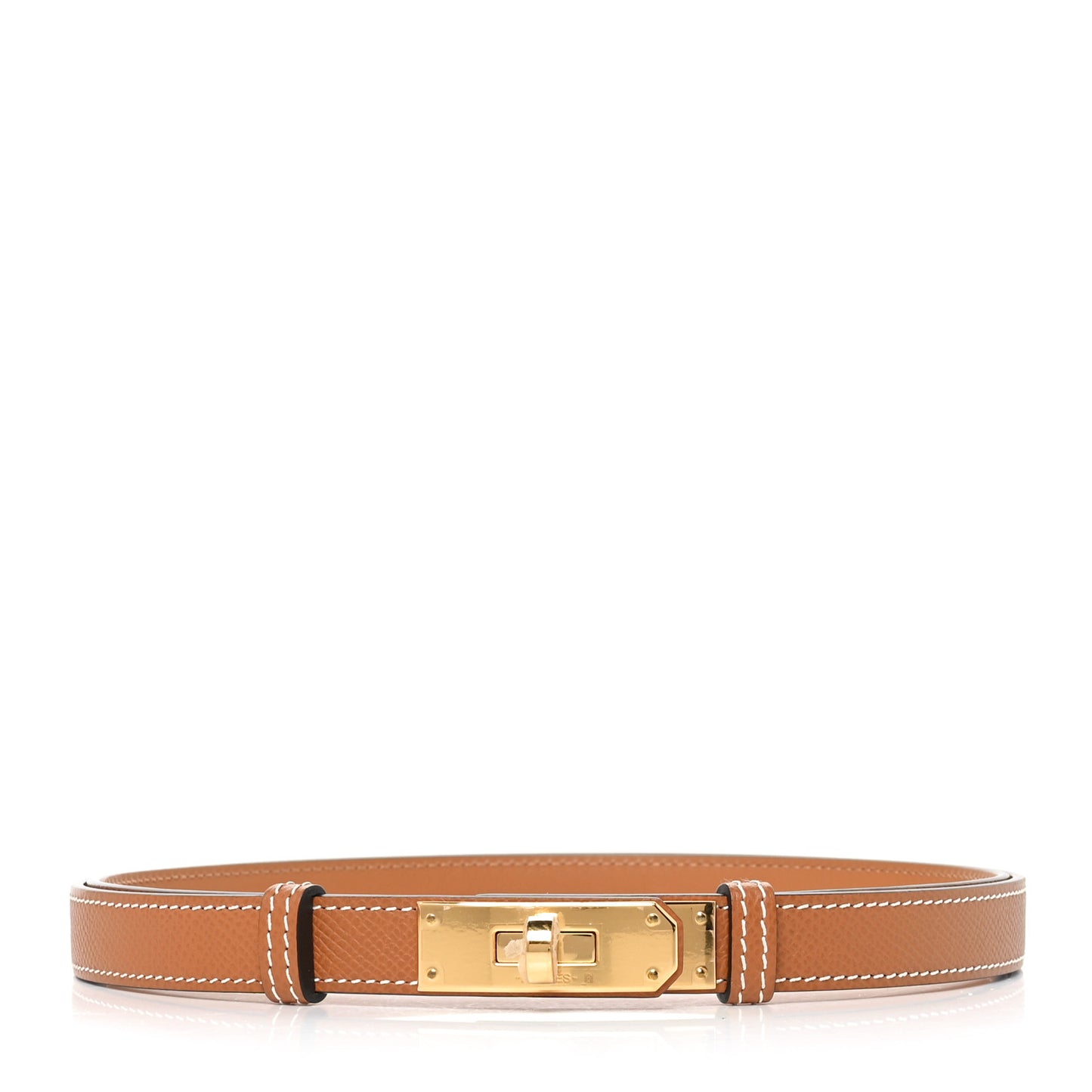 Epsom Kelly Belt Gold