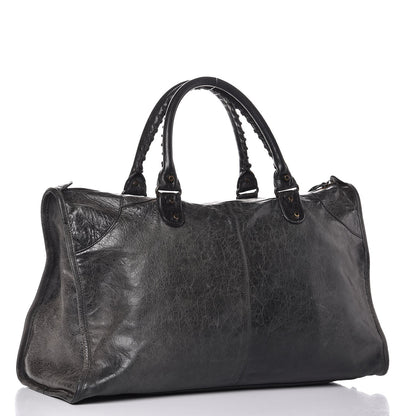 Balenciaga Agneau Classic Hardware Work Anthracite 3 of 13