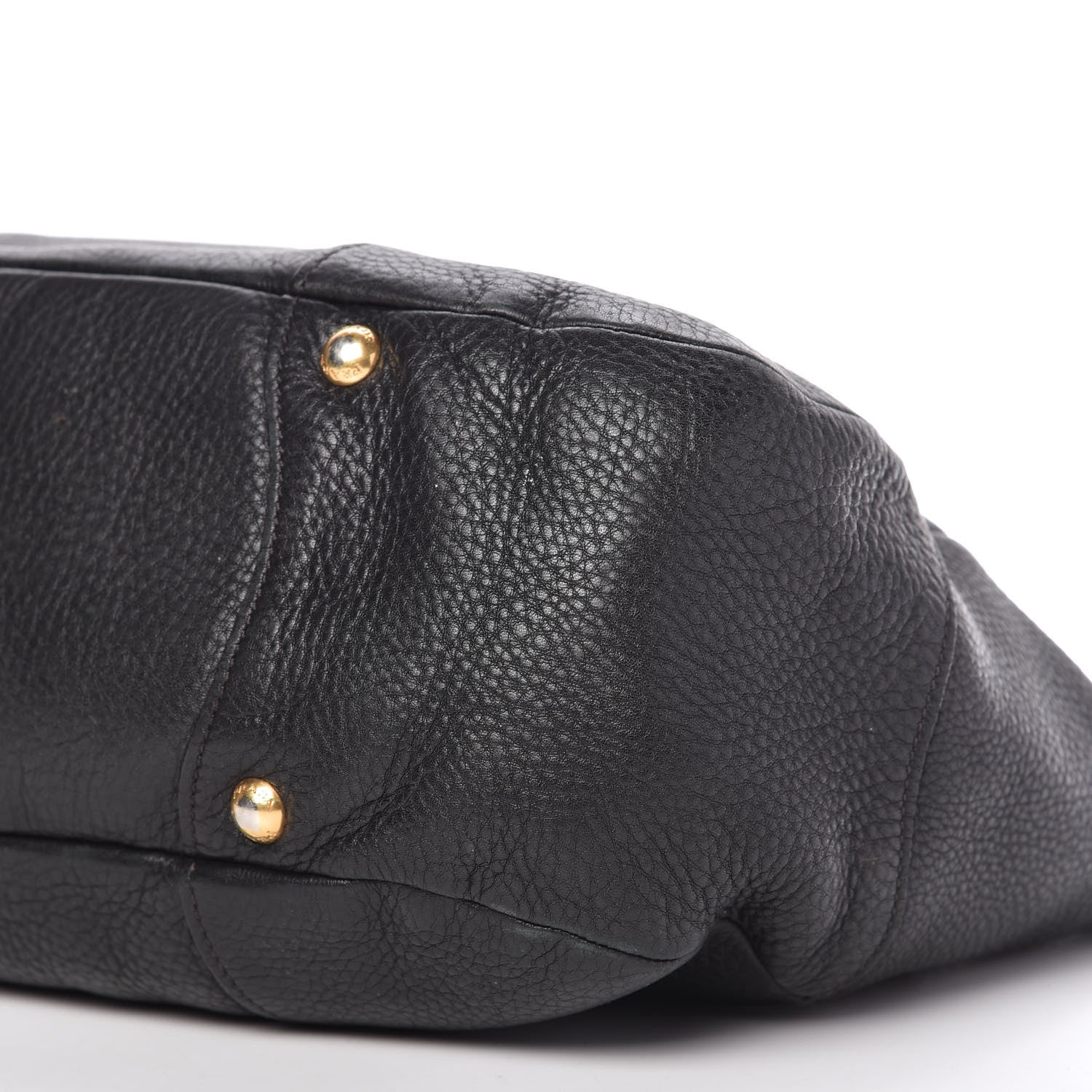 Prada Vitello Daino Shoulder Bag Black 7 of 13