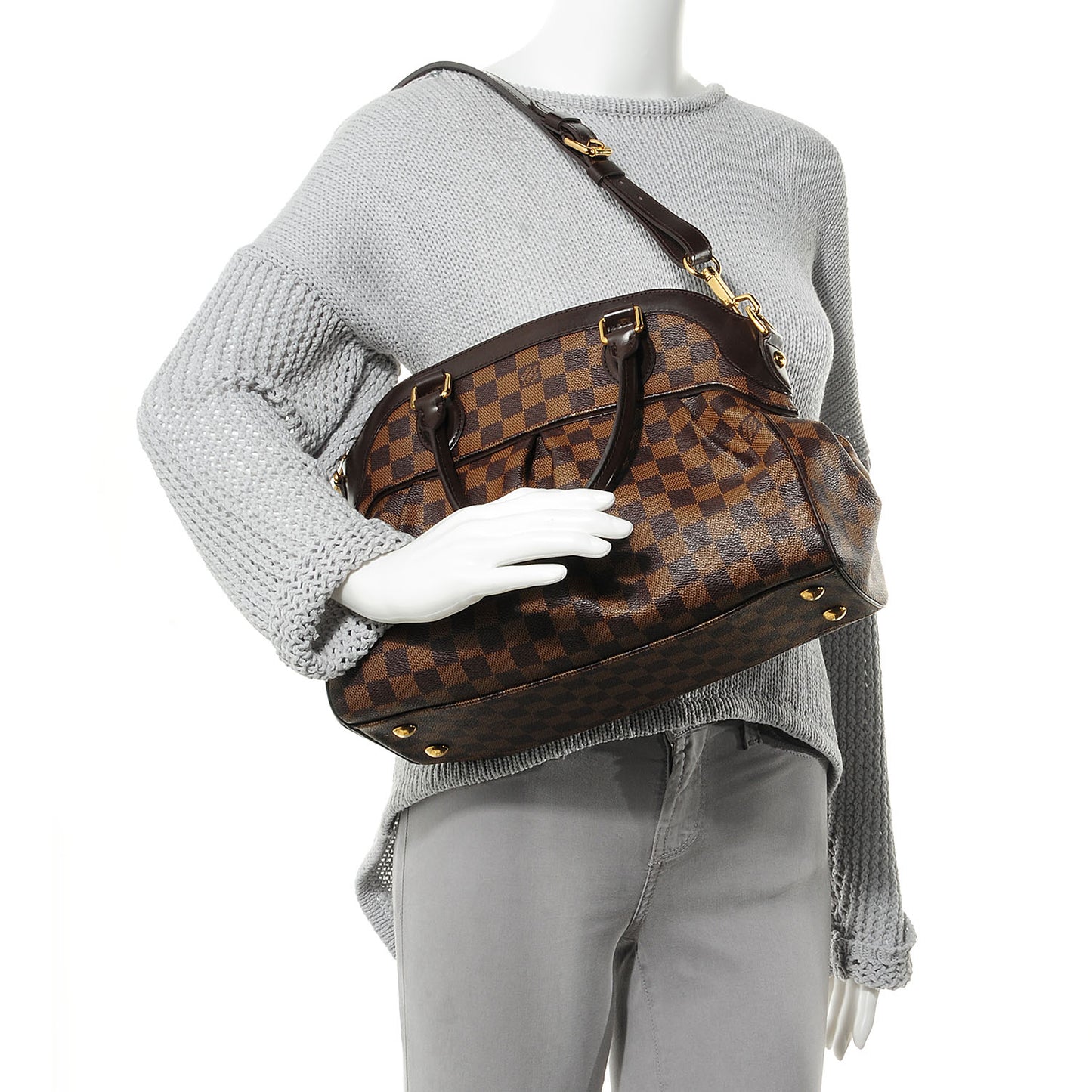 Damier Ebene Trevi PM