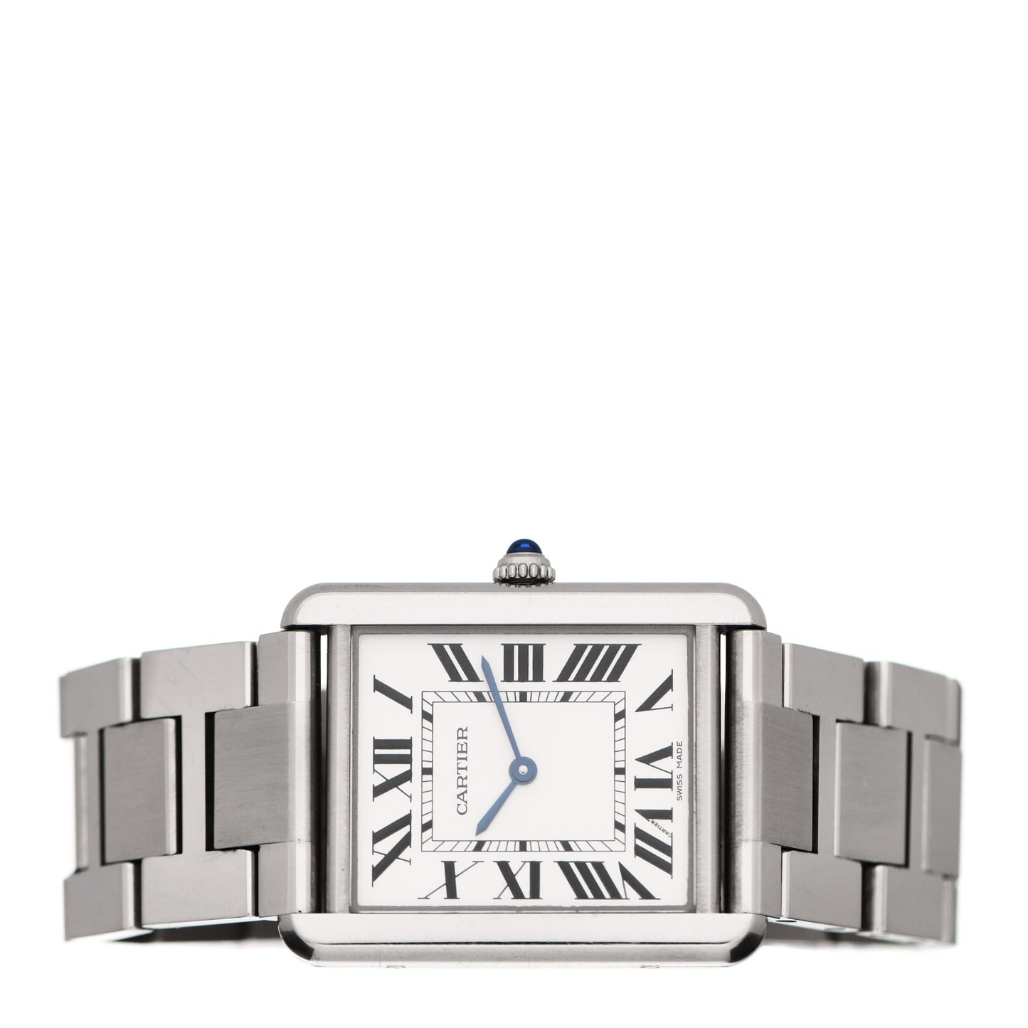 Stainless Steel 27mm Tank Solo Quartz Watch