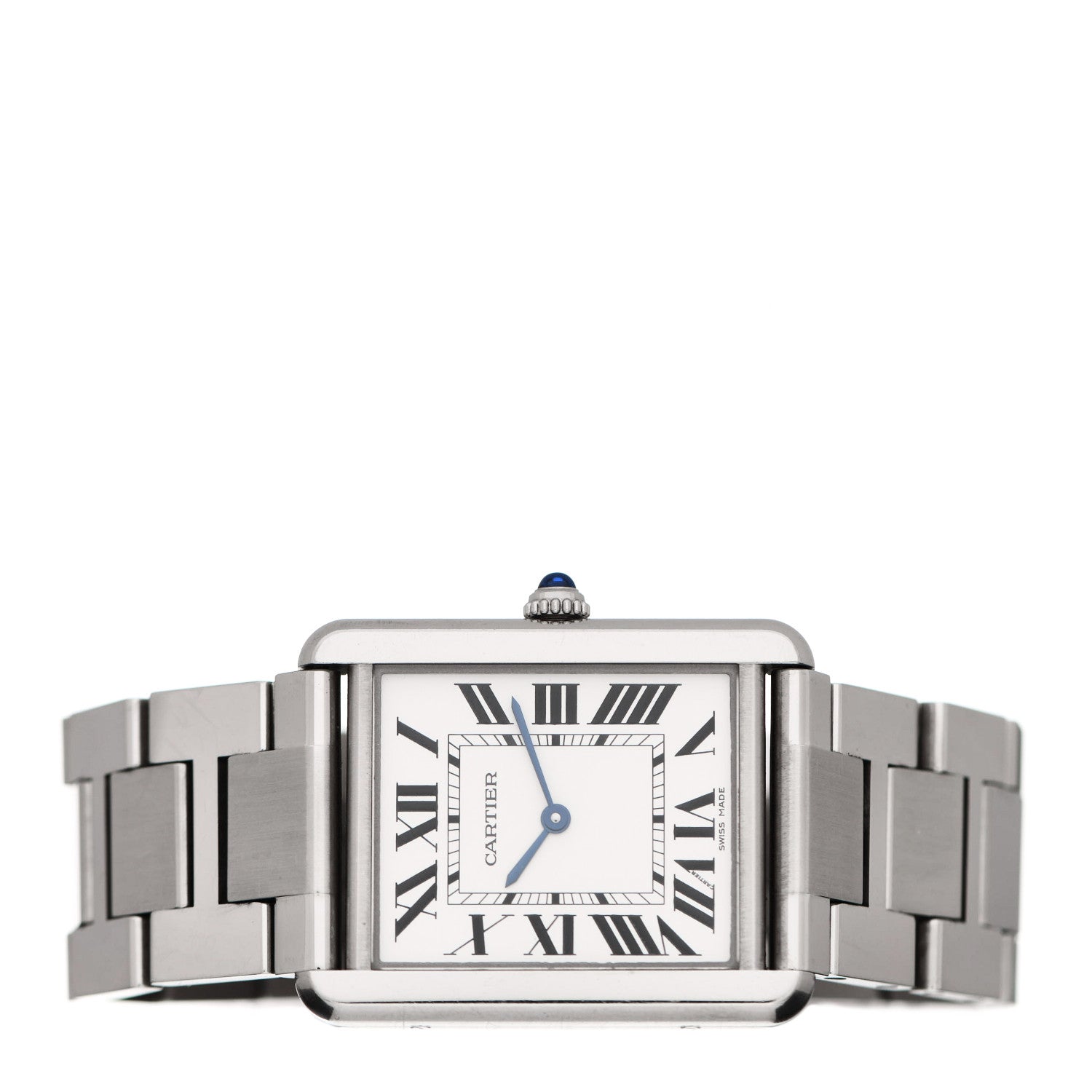 Cartier Stainless Steel 27mm Tank Solo Quartz Watch 2 of 5