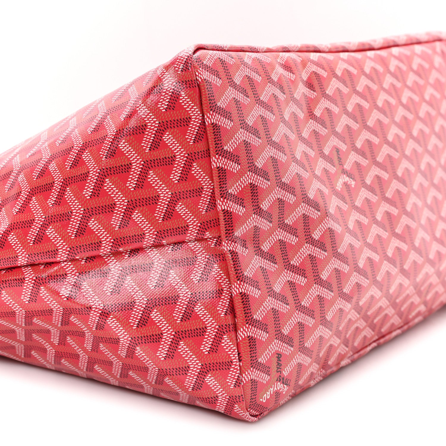 Goyard Goyardine Le Jardin Saint Louis GM Fuchsia 10 of 11