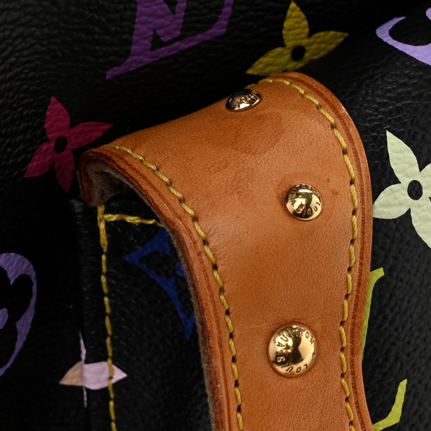 Monogram Multicolor Rita Black