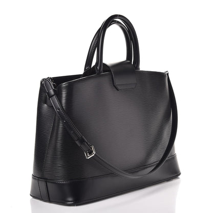 Louis Vuitton Epi Mirabeau GM Black 4 of 8