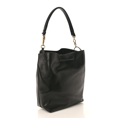Saint Laurent Lambskin Paris VII Pouch Black 3 of 10