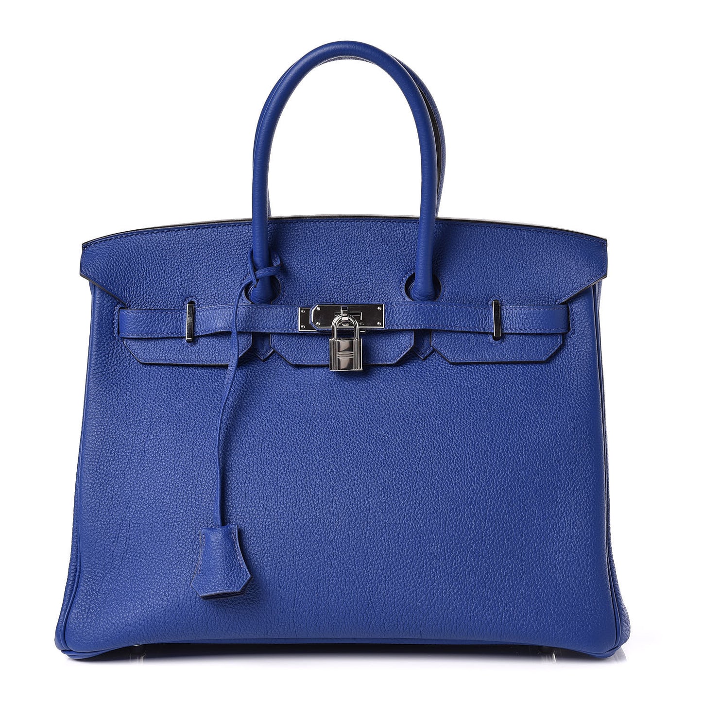 Togo Birkin 35 Bleu Electrique