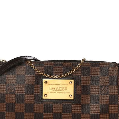 Louis Vuitton Damier Ebene Eva Clutch 7 of 9