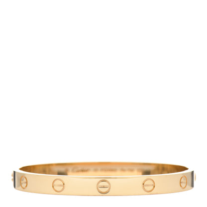 Cartier 18K Yellow Gold LOVE Bracelet 17 1 of 5