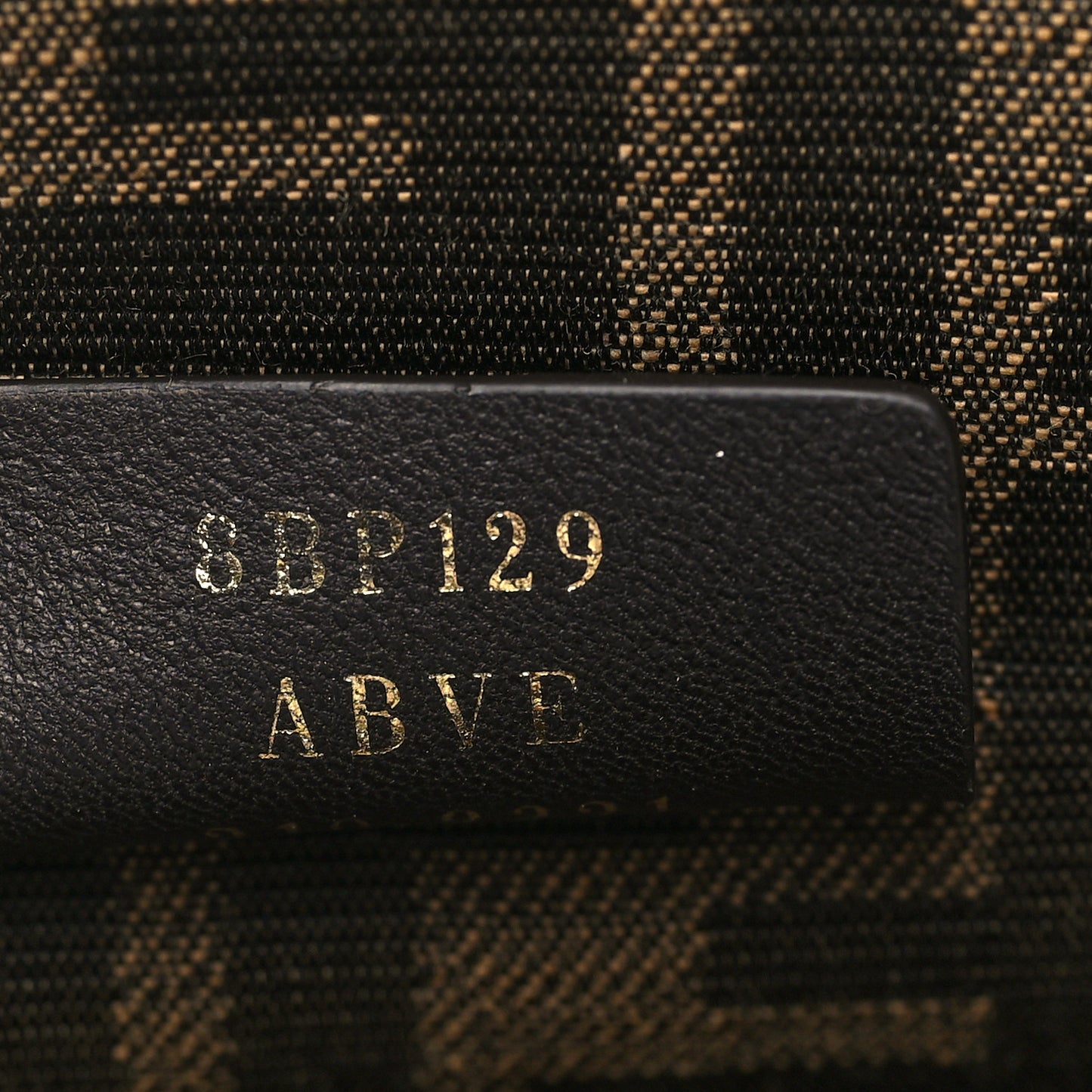 Shiny Nappa Small Fendi First Poudre